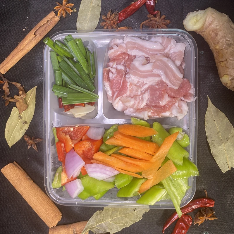 小炒肉  (350g—400g)