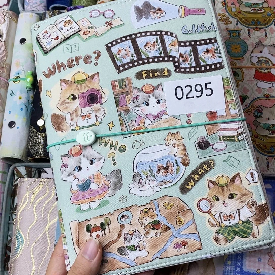 织绣A5 活页不加纸0295