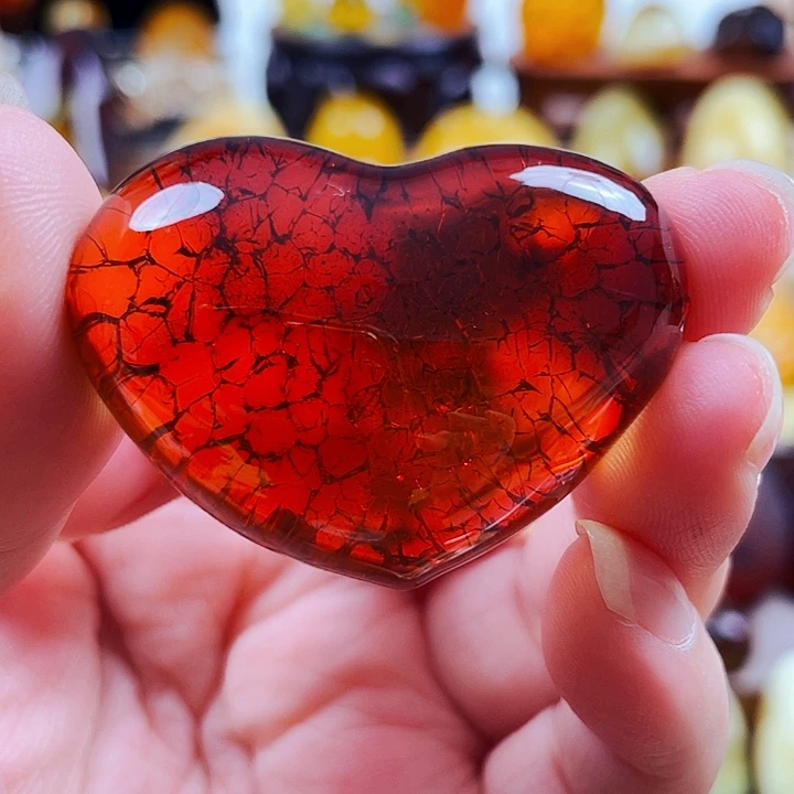 琥珀未镶嵌裸石吊坠