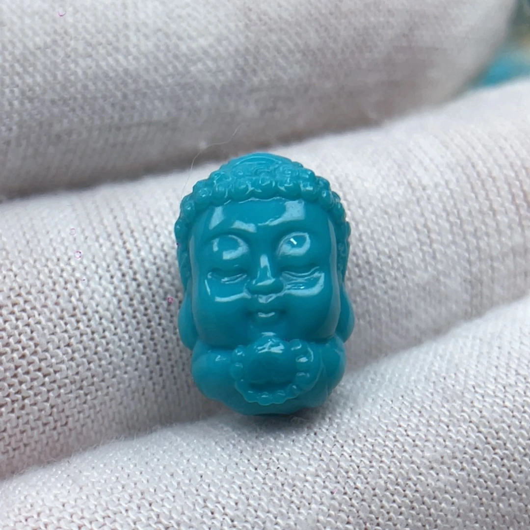 绿松石未镶嵌颈饰卡9.8-14.8-9.7