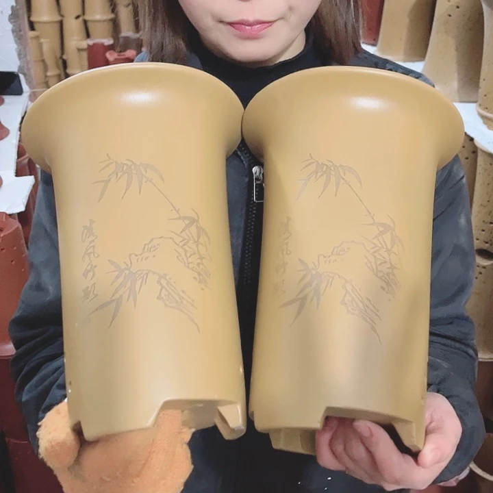 紫砂花盆宜兴紫砂花盆