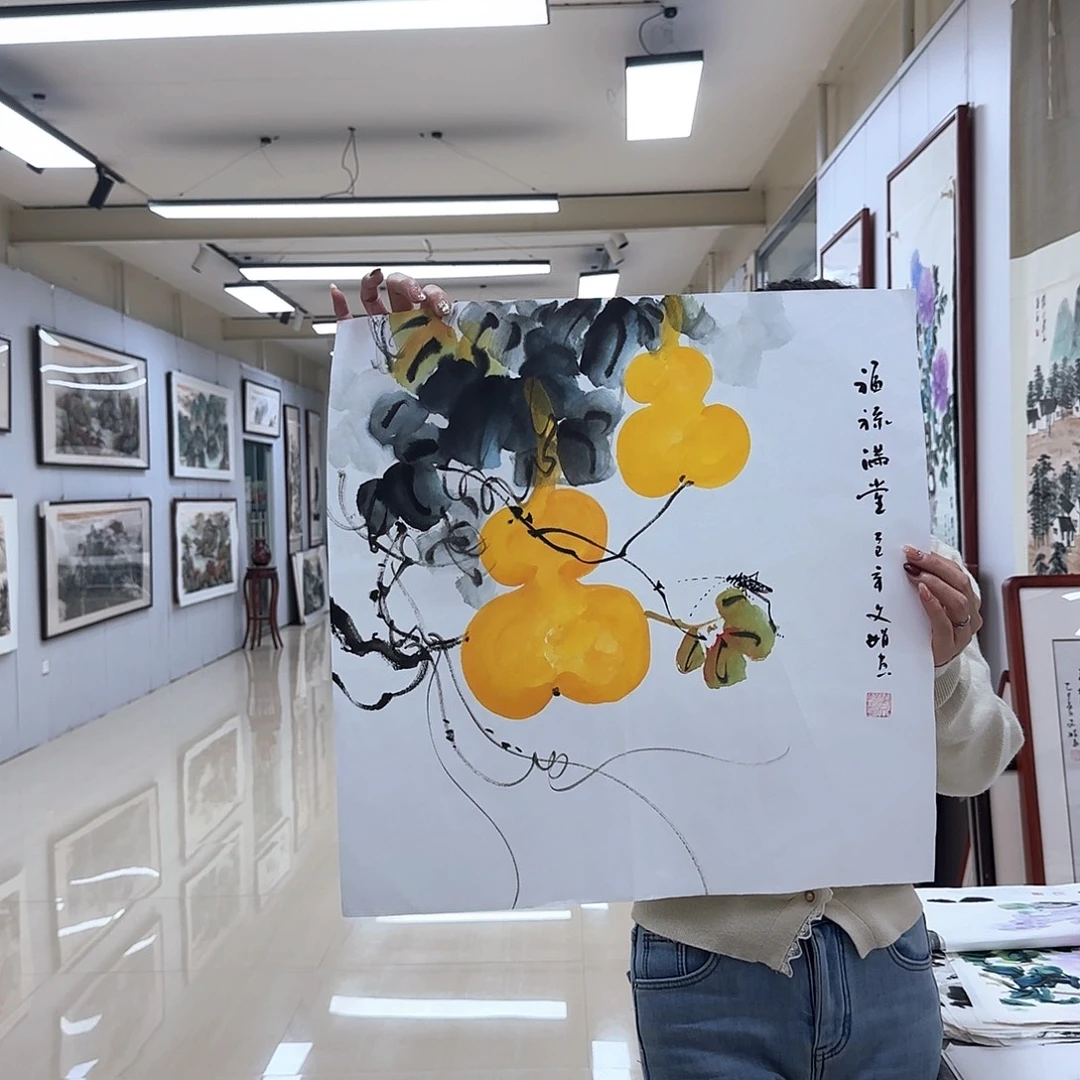 国画国画作品展。。。