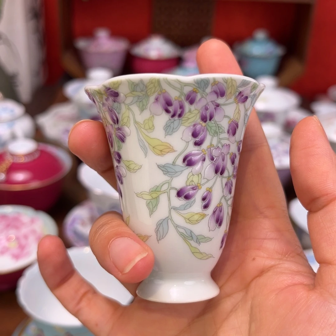 景德镇纯手绘陶瓷茶具