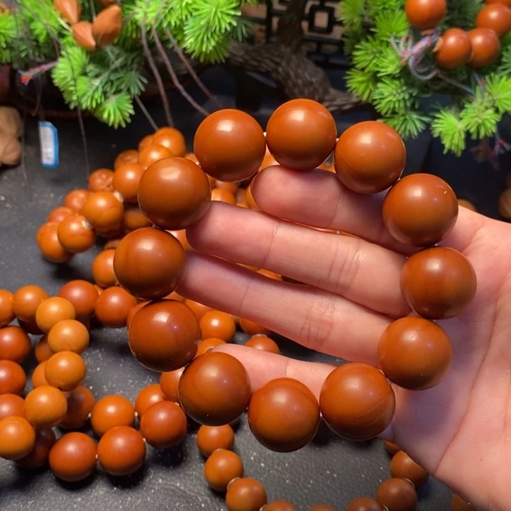 手串橄榄核1.95铁核光珠