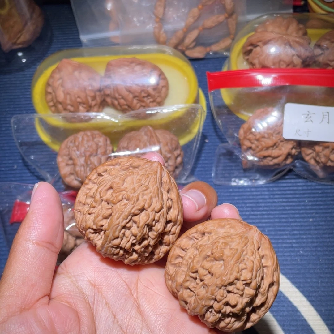 吊坠文玩核桃龙脊43