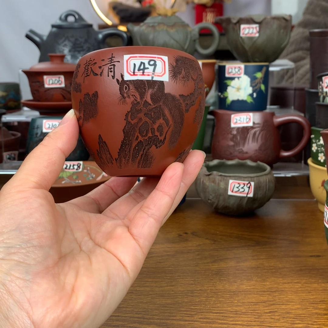 紫砂茶杯宜兴紫砂茶具