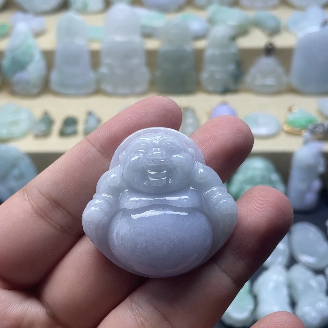 翡翠未镶嵌颈饰纯天然翡翠