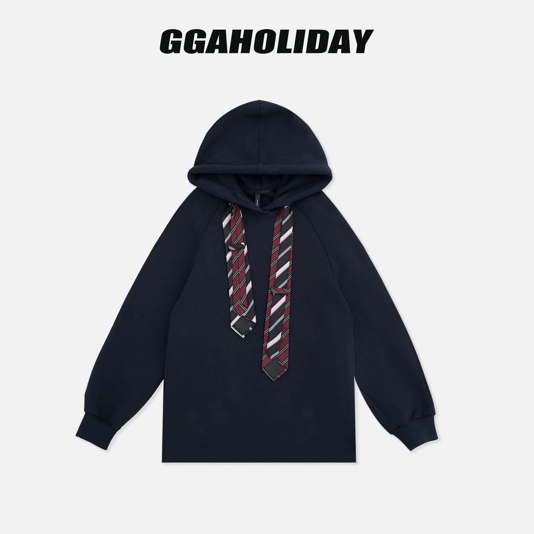 【上新】GGAHOLIDAY时尚长袖简约宽松秋冬潮流百搭显瘦卫衣-154146