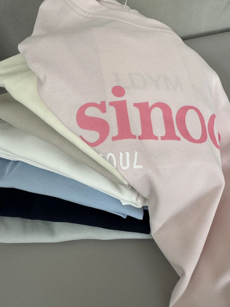 25202时尚百搭字母短袖