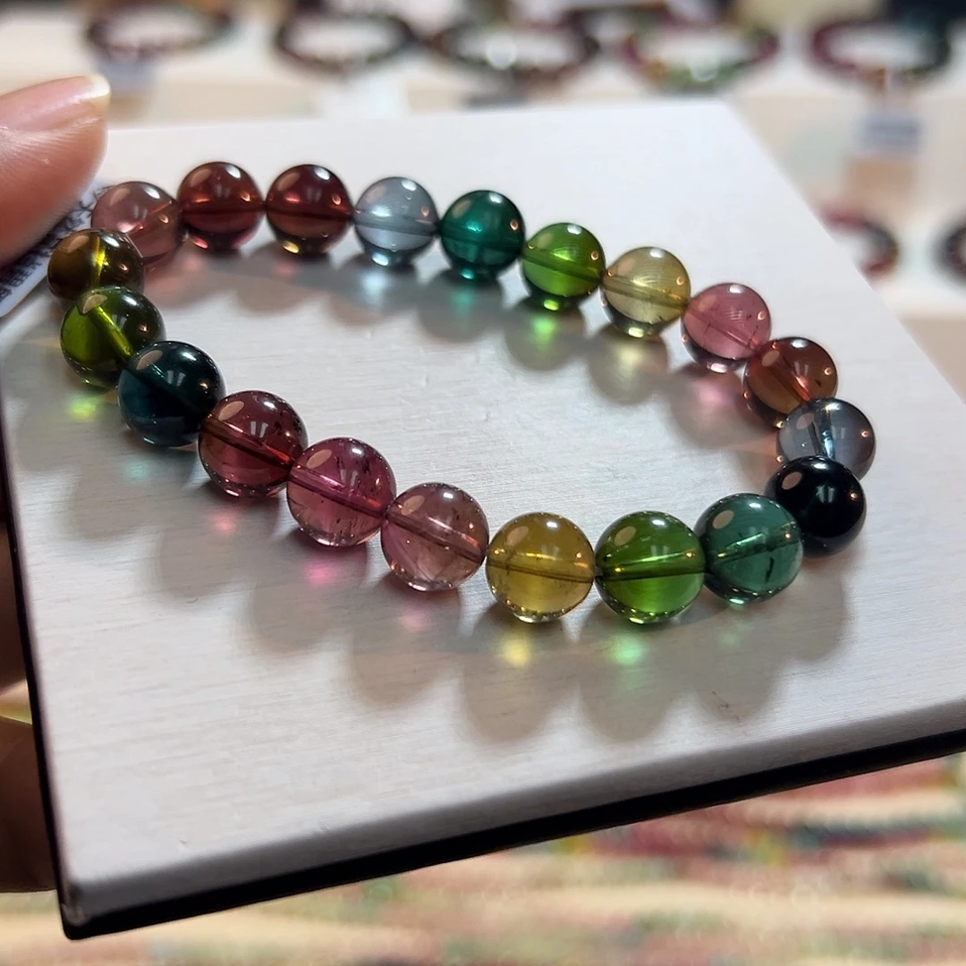 未镶嵌手链碧玺碧玺