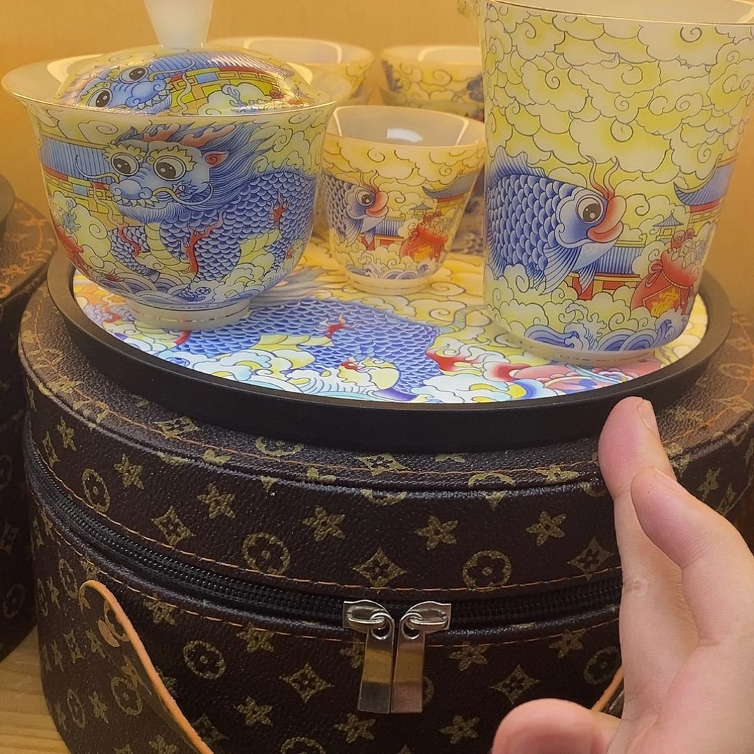 盖碗里的水煮开后放