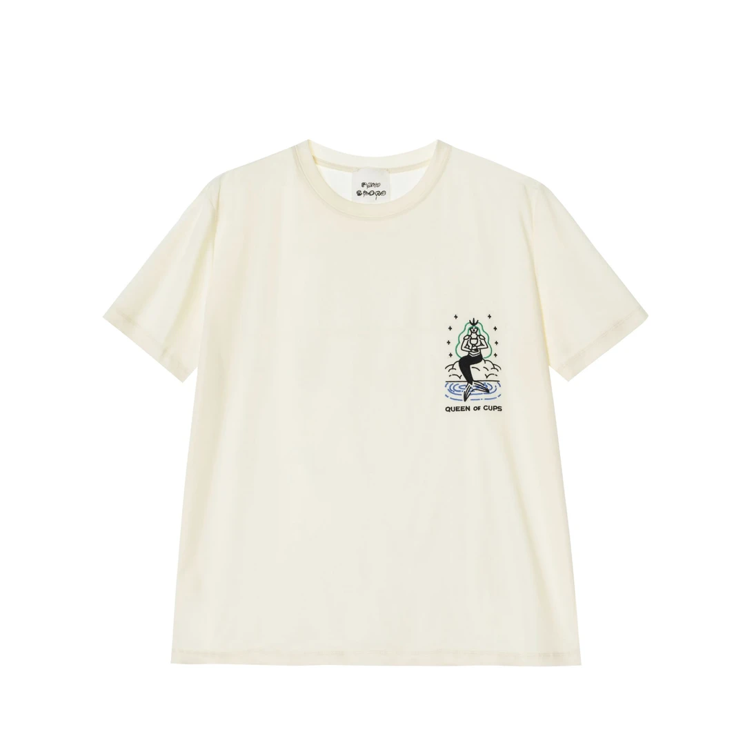 Raw stone 刺绣胸标T恤