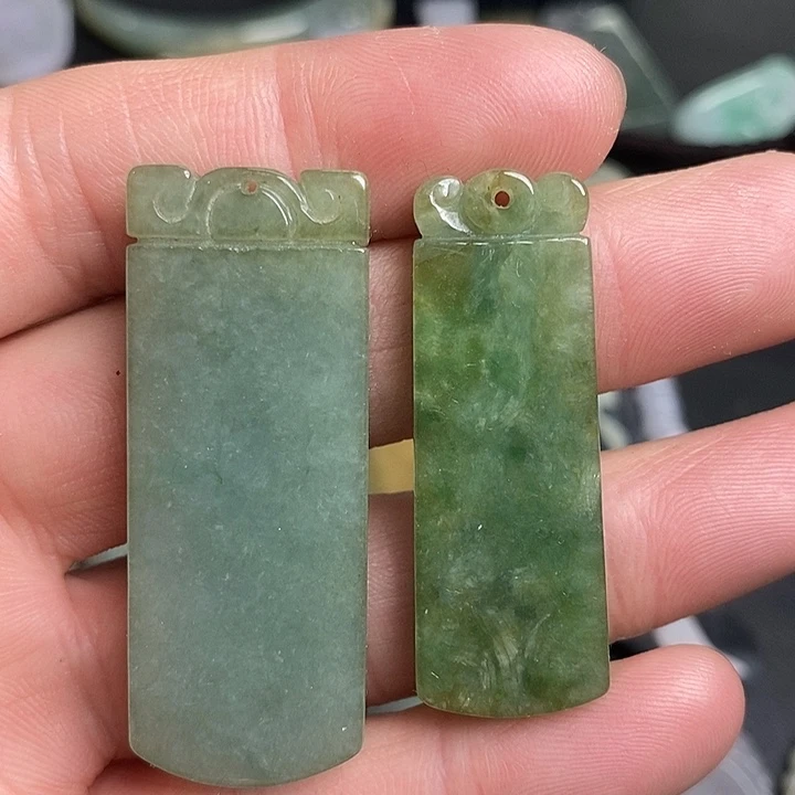 翡翠未镶嵌颈饰36天然翡翠