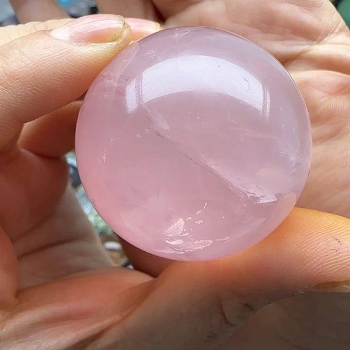 珠宝半成品未镶嵌水晶3.89厘米
