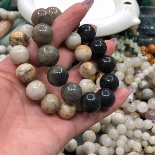 未镶嵌石英质玉珠宝半成品懒*洋