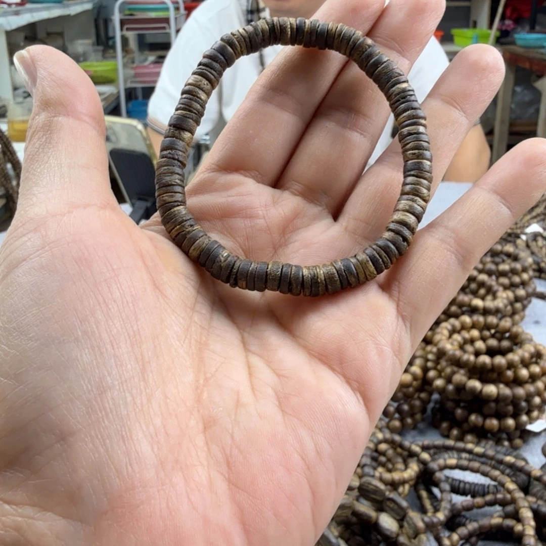 沉香碎屑沉香06沉水浮片珠4克