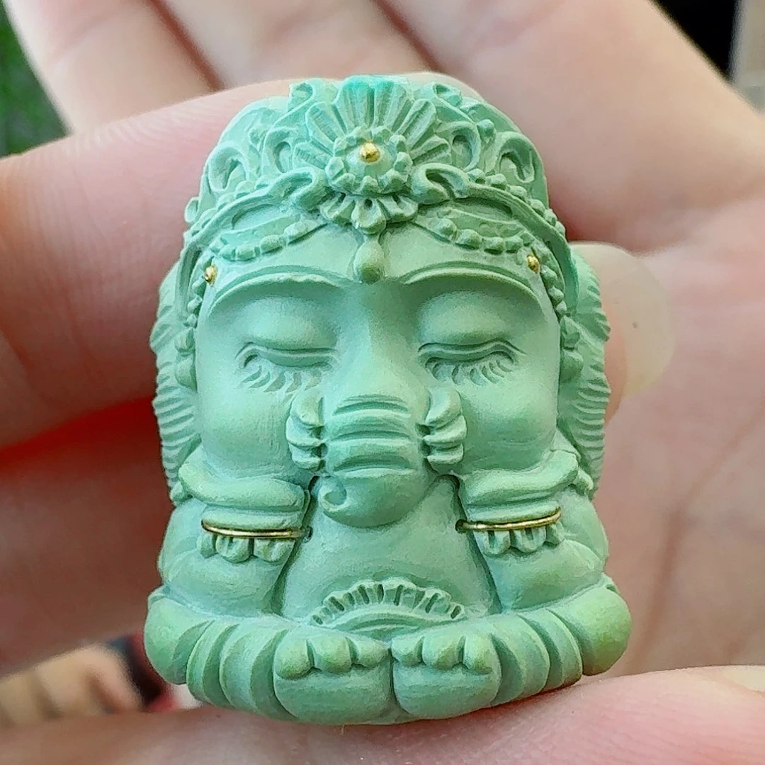 未镶嵌绿松石珠宝奇石