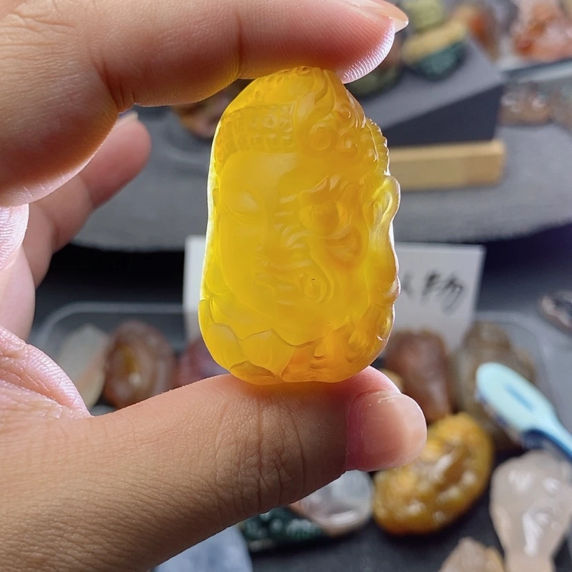 【闪购商品】未镶嵌吊坠定制玛瑙