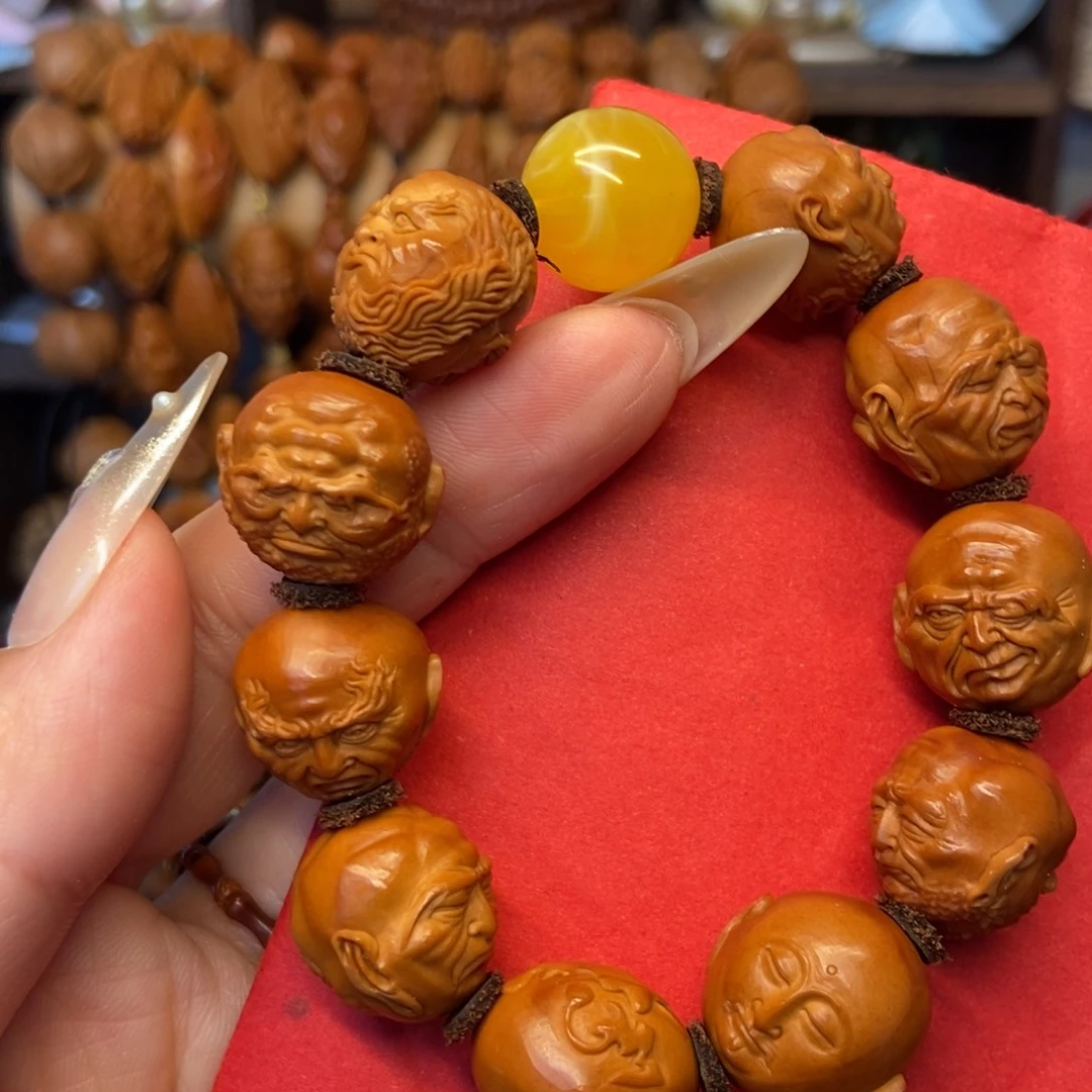 橄榄核手串/手链十八罗汉