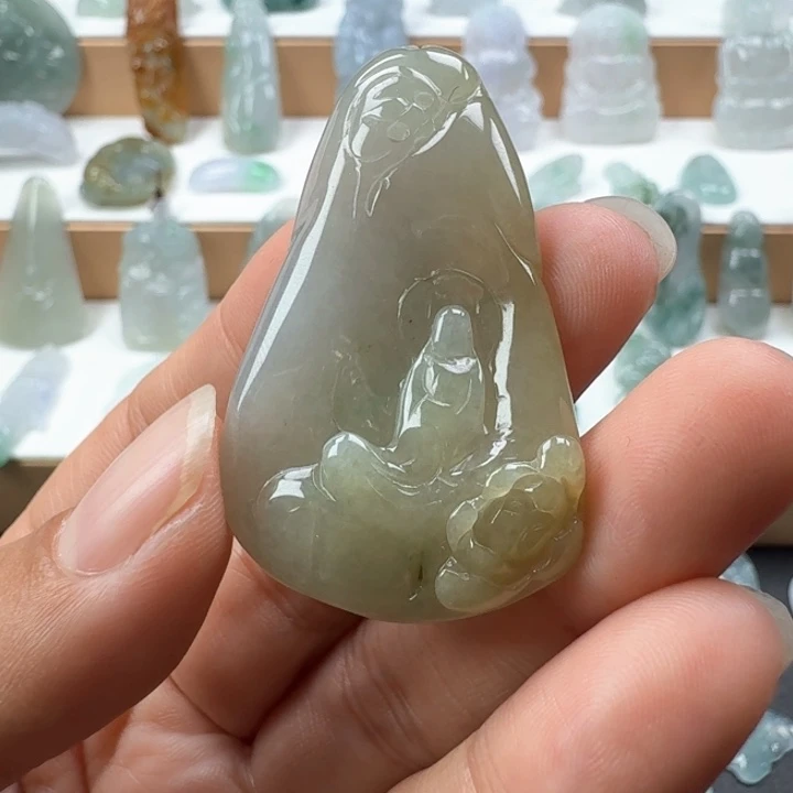 项链未镶嵌翡翠翡翠