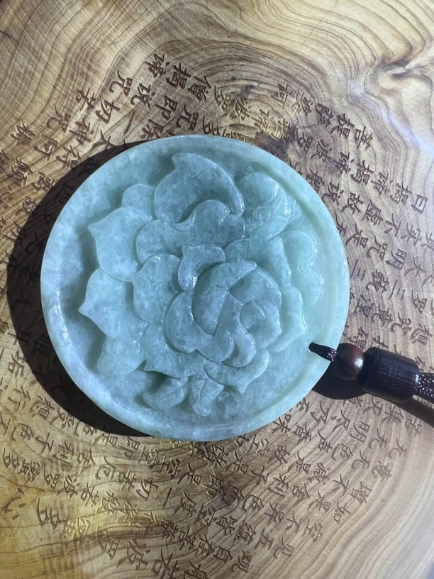 合金项链 {美爸珠宝}花开富贵时尚挂件