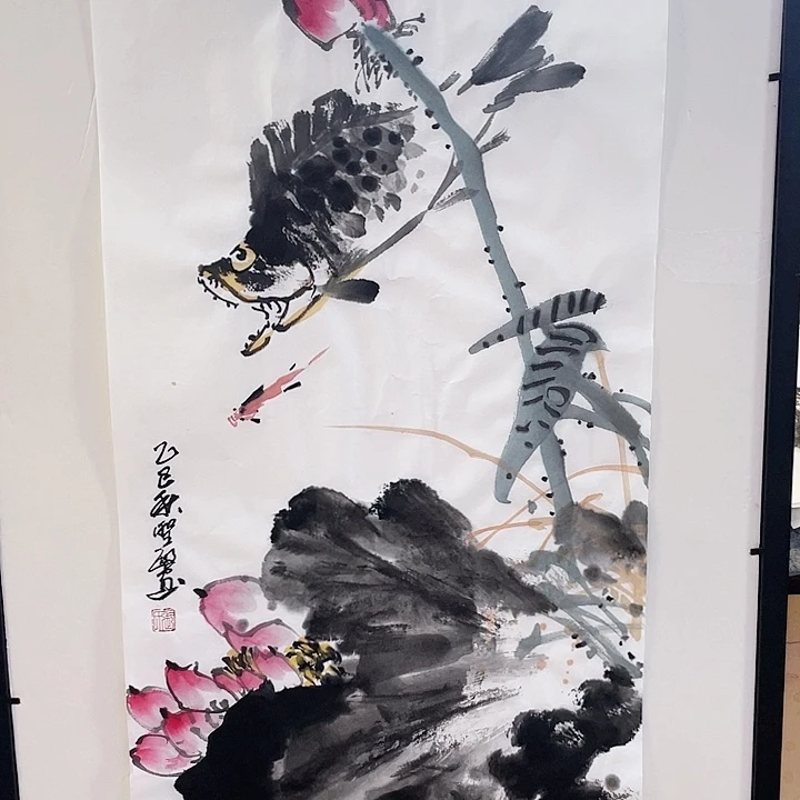 国画张圣敏先生纯手绘作品