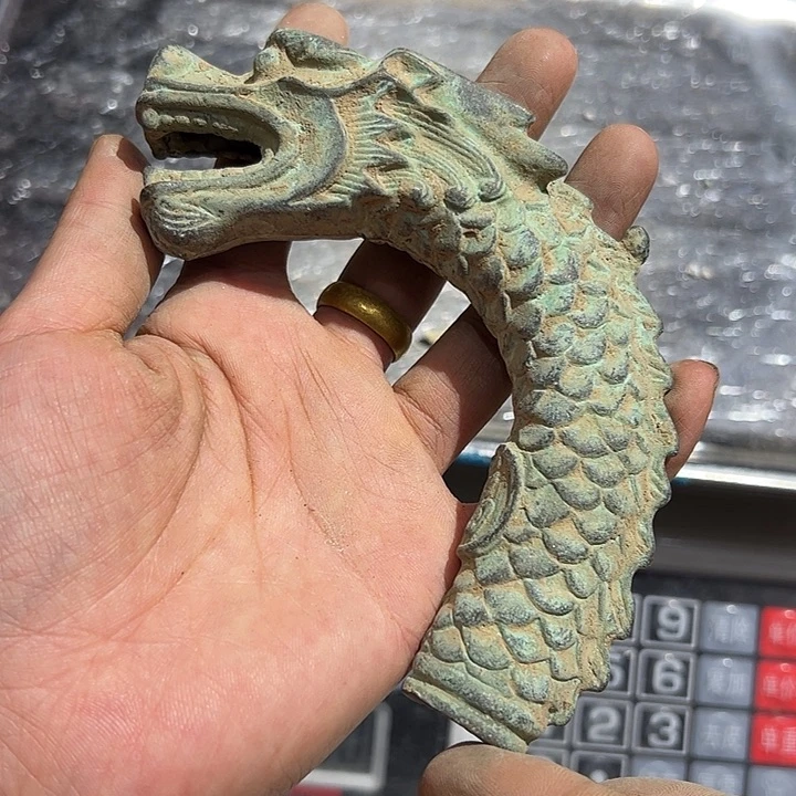 瑞***年微瑕疵黄铜摆件工艺品