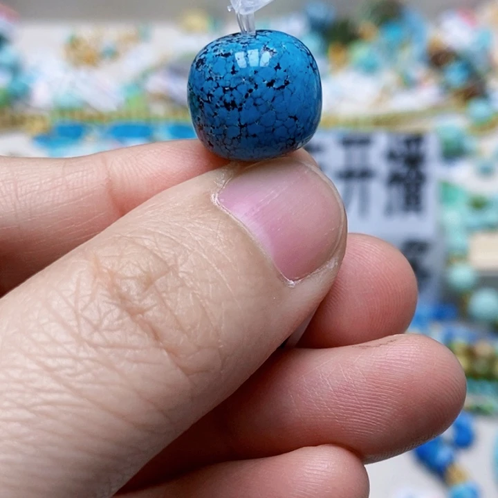 绿松石未镶嵌挂件35