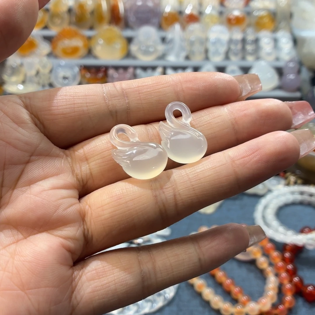 玛瑙/玉髓未镶嵌吊坠(不含链)