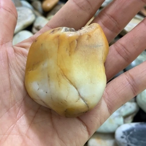 未镶嵌和田玉（糖玉）挂件45