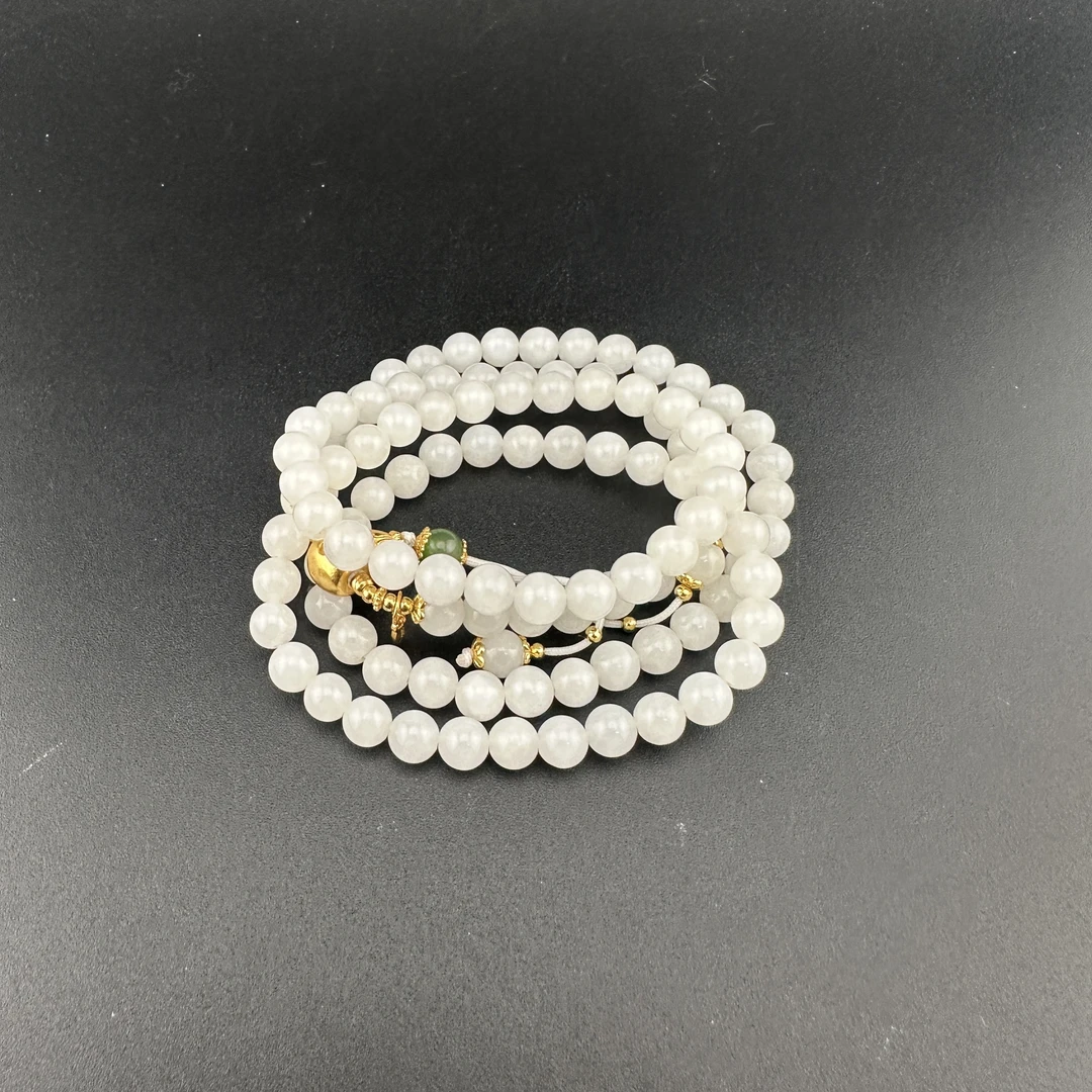 BY1217FZJT标072 北玉精选 和田玉项链 多样性发货