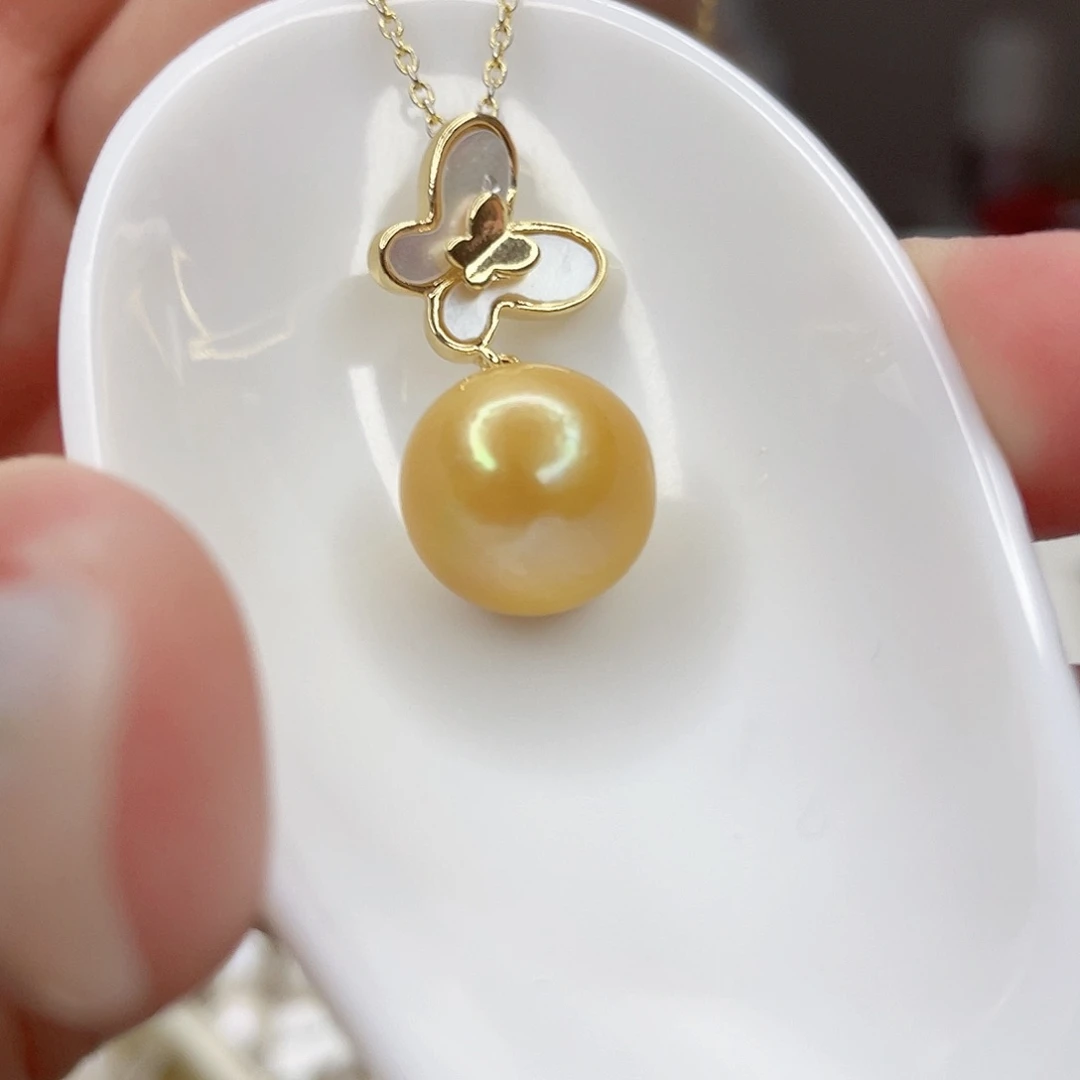 淡水珍珠未镶嵌吊坠(赠链)