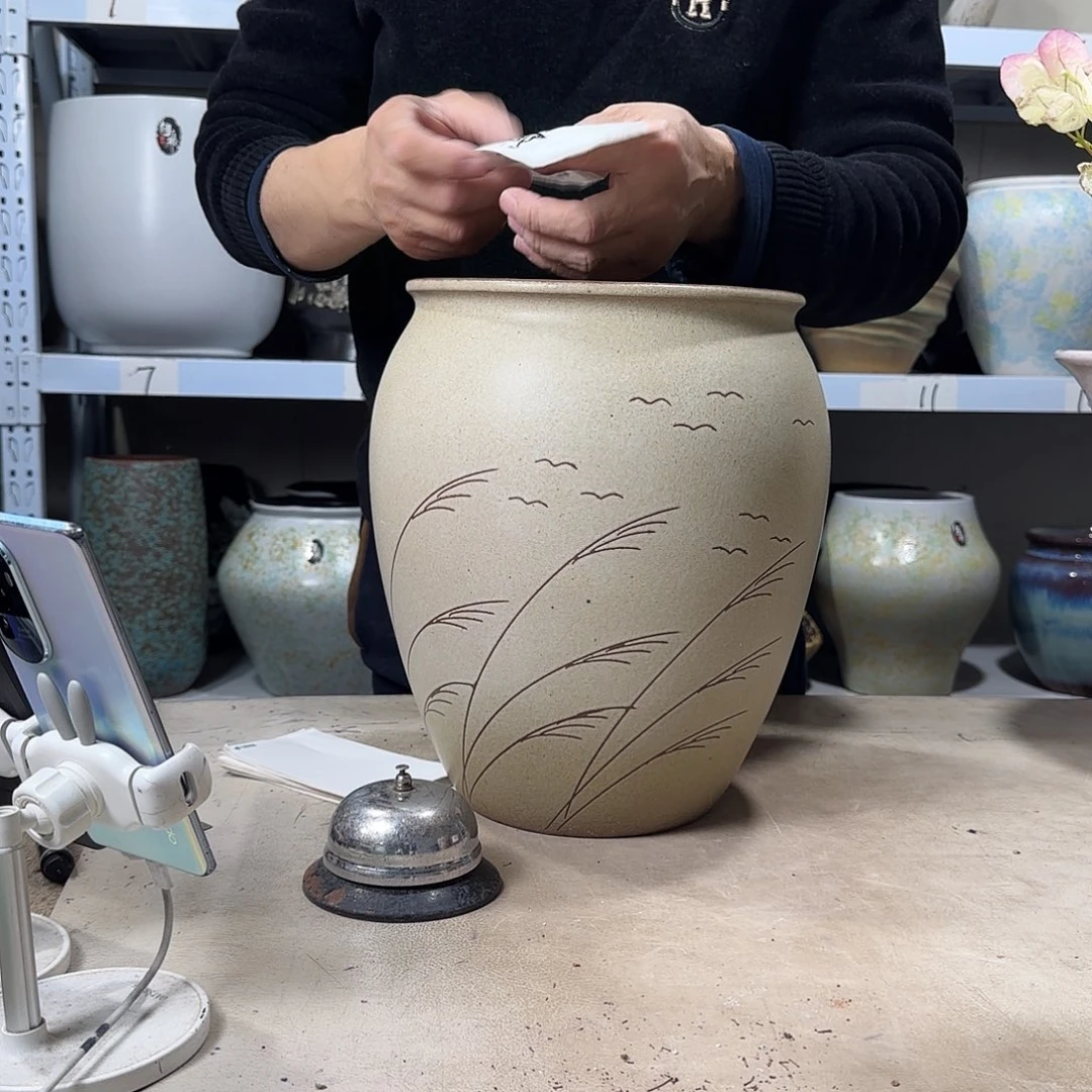 23@31 紫砂花盆尺寸