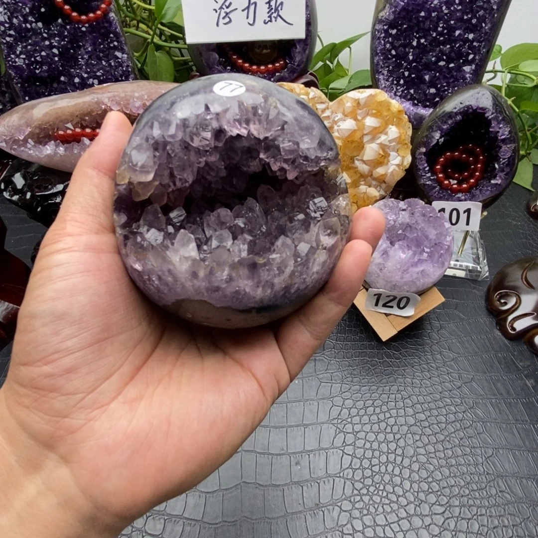 大型摆件（非配饰）未镶嵌紫晶