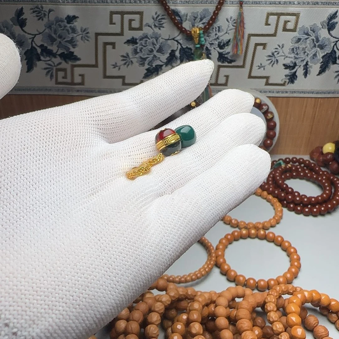 你***γ手串猴头核桃配饰➕金标，金标定制不支持退换