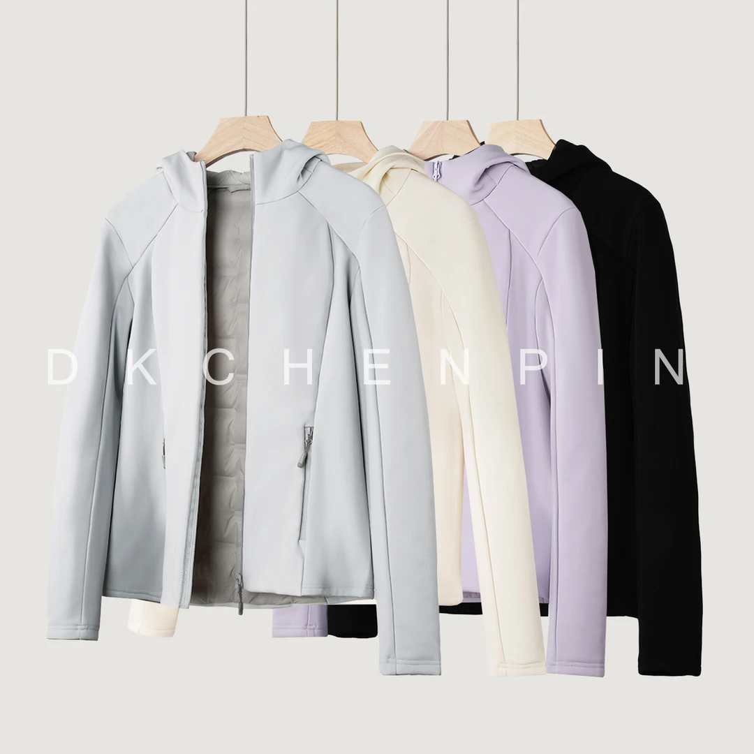 呈品 白鸭绒户外冲锋衣女时尚修身羽绒服 GD-AZHHHH30