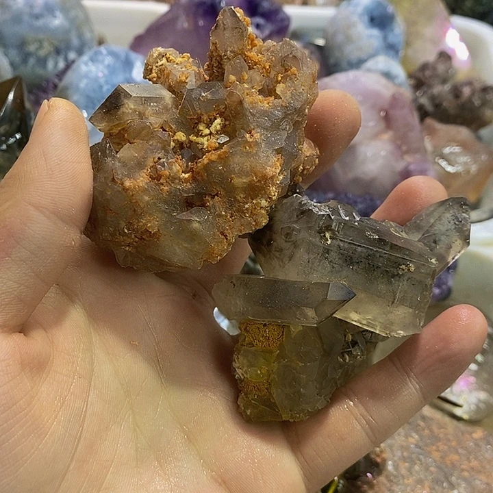 得***洋水晶珠宝半成品未镶嵌