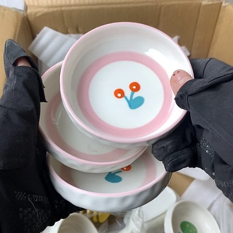 盘陶瓷制品满25拼单发货默认微瑕