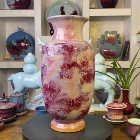 瓷片禹州神后钧瓷原产地~