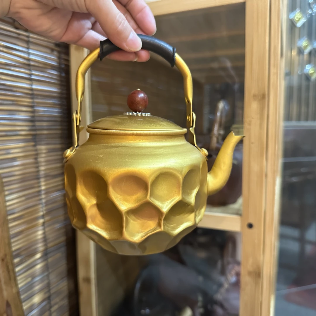 手工锤铝壶650ml