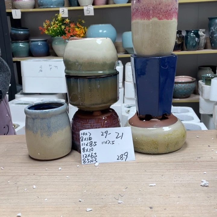 紫砂花盆多肉花盆微瑕21