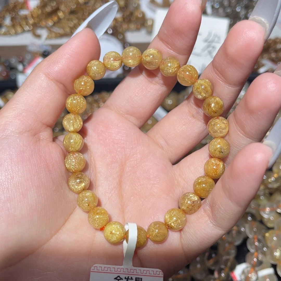 未镶嵌手链发晶手链