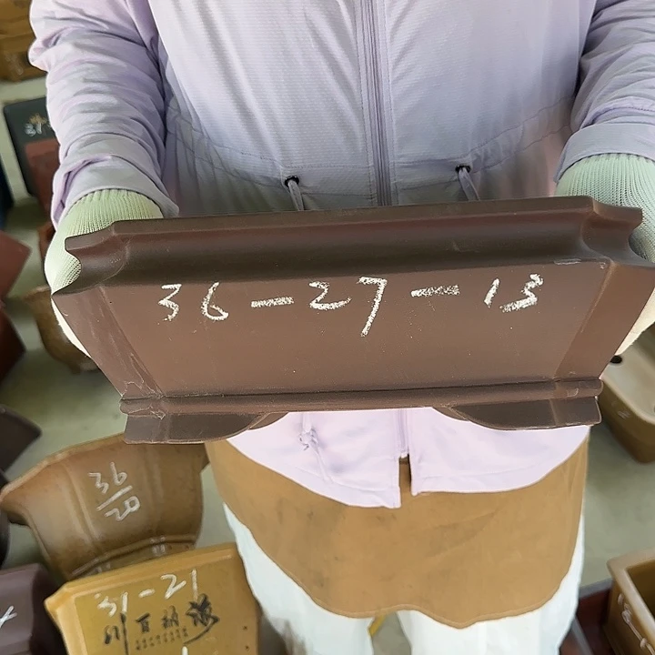 紫砂花盆这是我的