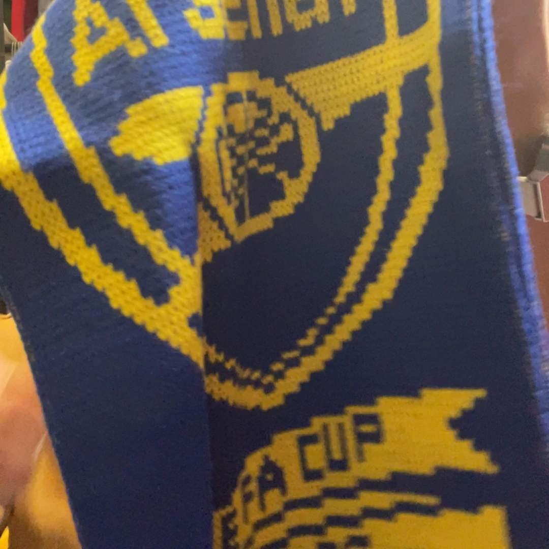 美丽诺羊毛腈纶阿森纳足总杯冠军围巾