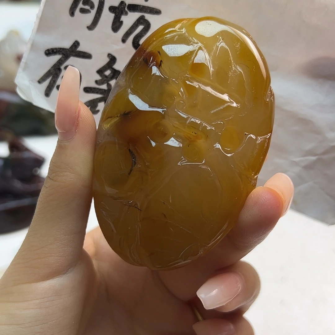 玛瑙/玉髓未镶嵌项链