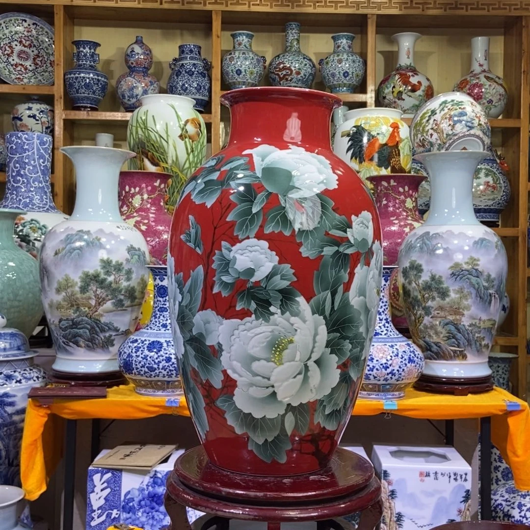 景德镇陶瓷花瓶摆件