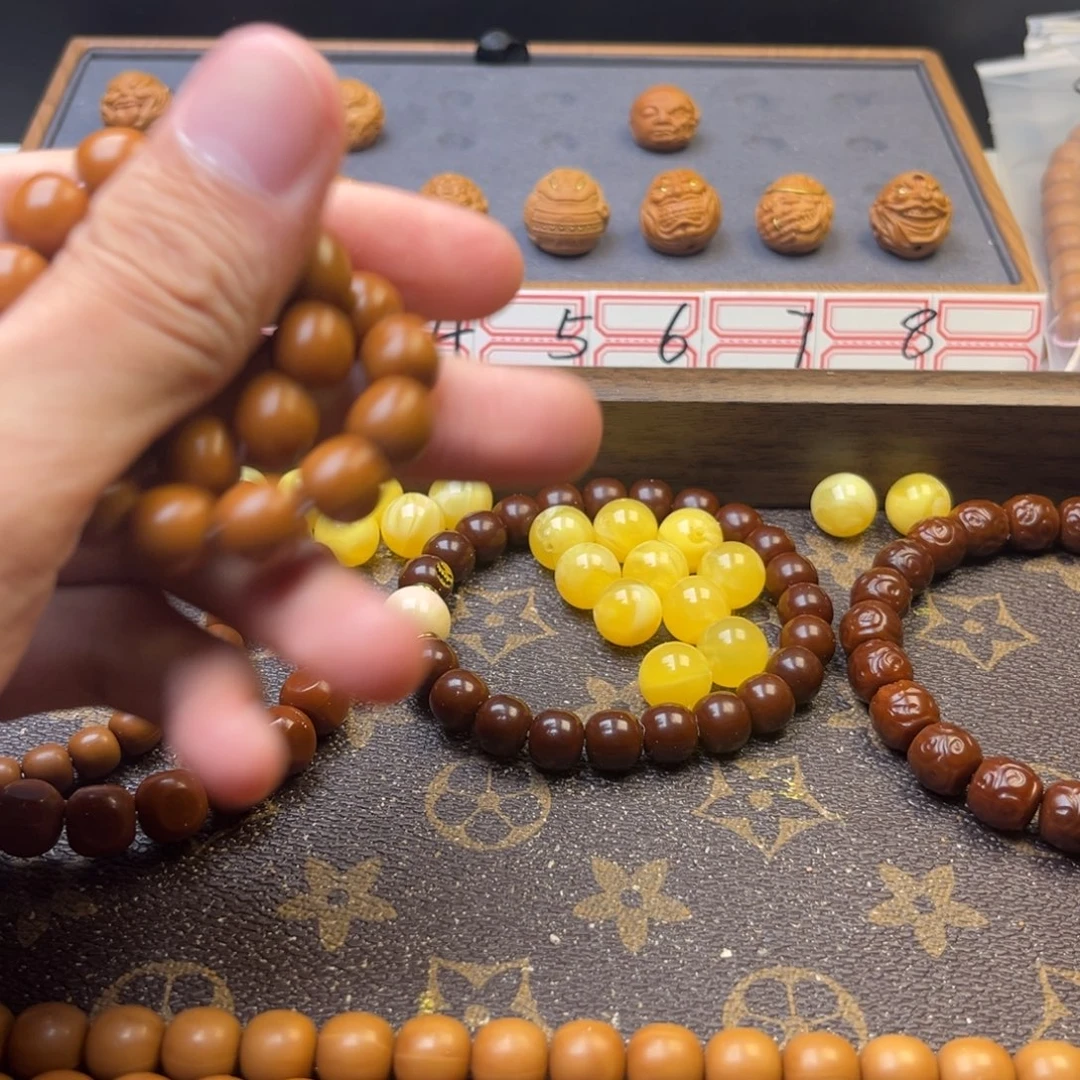 黑***℡手串猴头核桃108脖挂全品