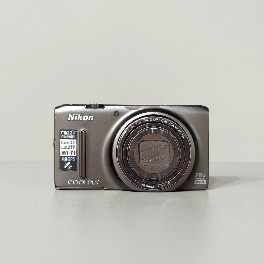 8新 Nikon/尼康 S9500褐色 福利~1800w像素 22倍光变 不支持试用