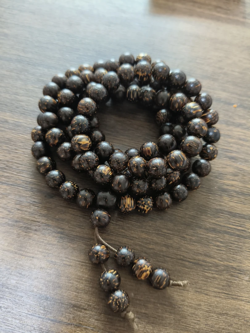 增香沉香木114成品文玩手串