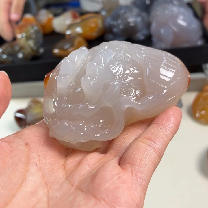 玛瑙/玉髓吊坠(不含链)未镶嵌